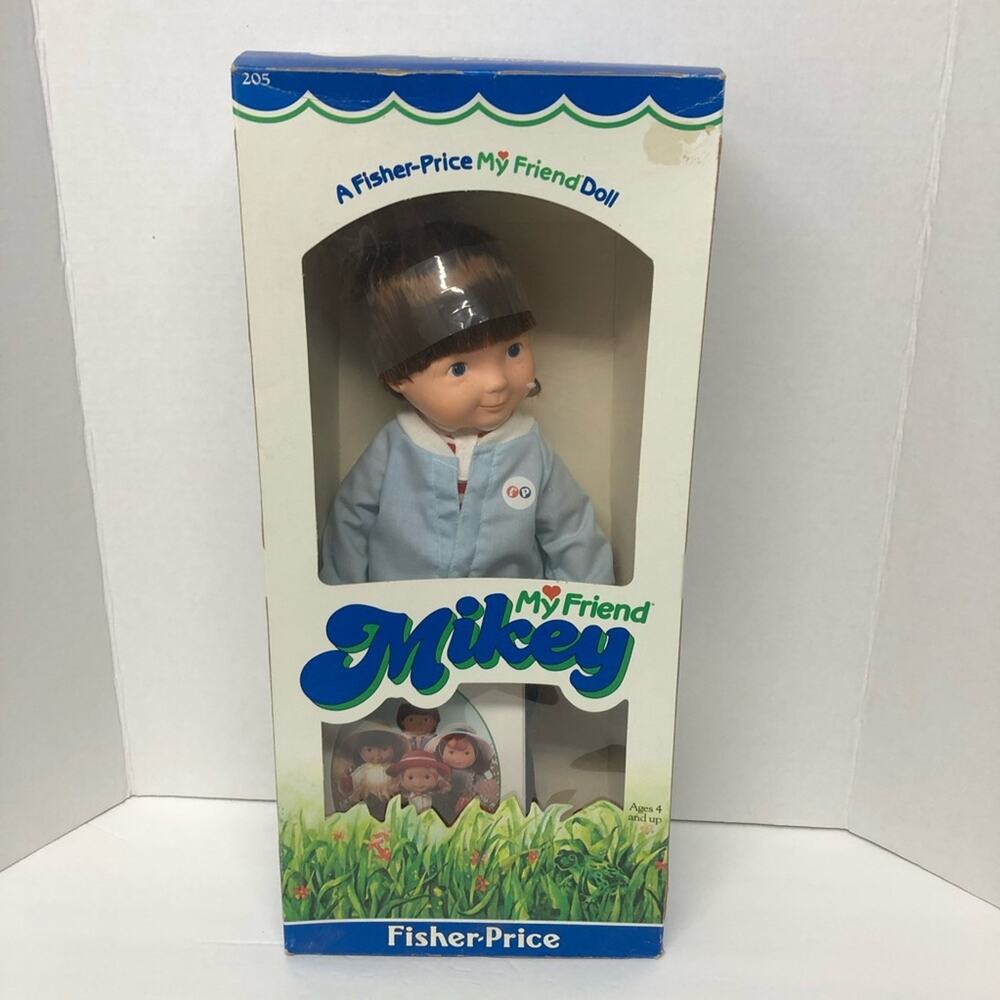 Vintage 1982 Fisher-Price My Friend Mikey Doll in Box